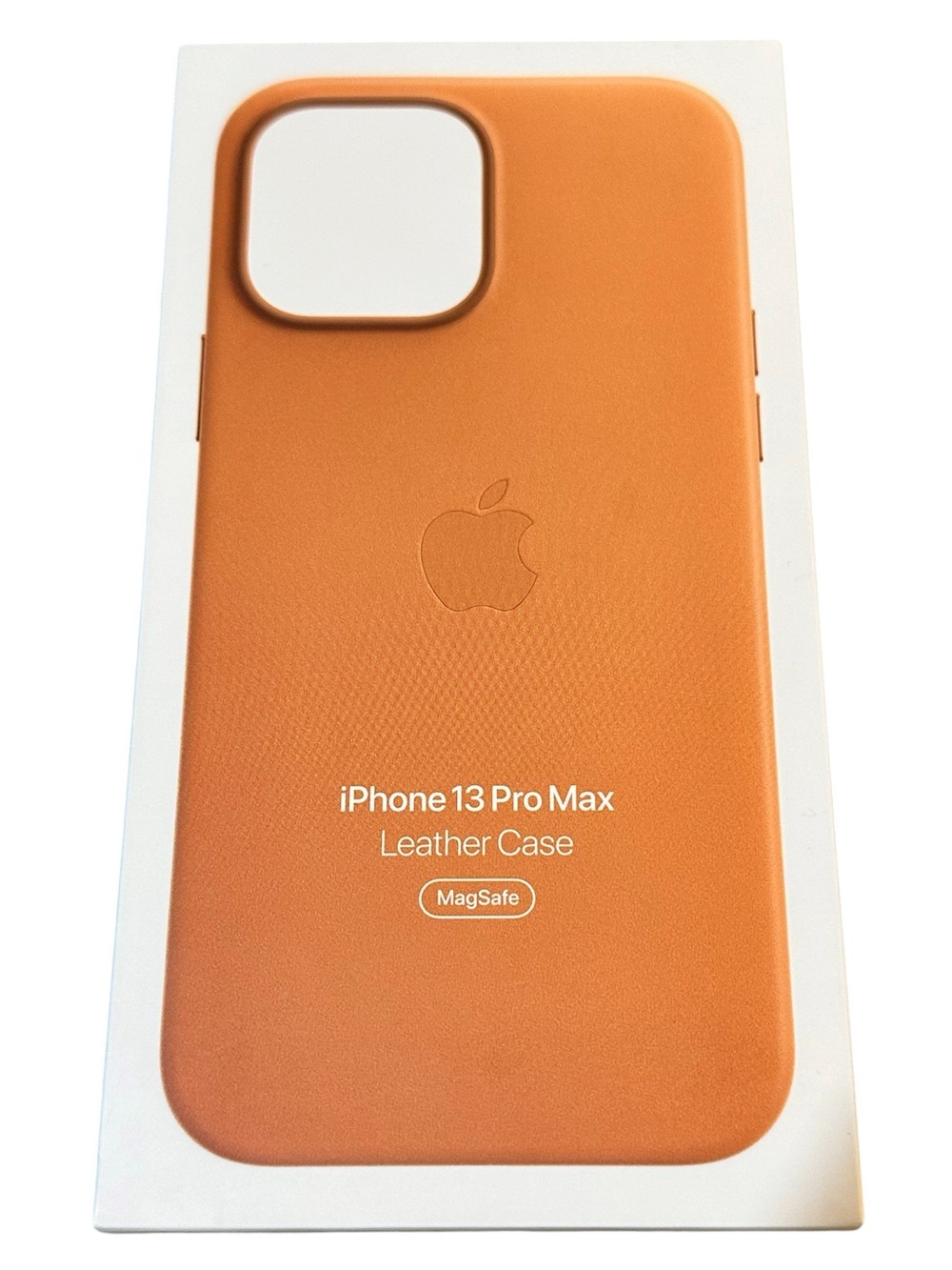 NEW Apple Original Leather Case for Iphone 13 Pro Max, Golden Brown